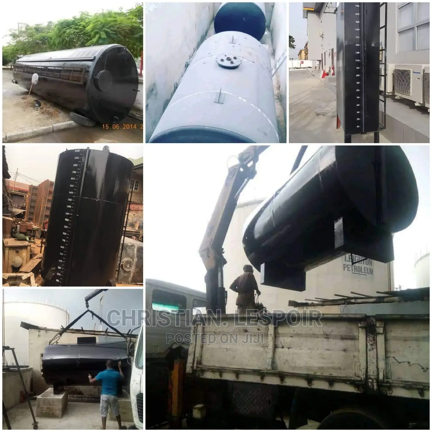 Diesel Storage Tanks Fabrication Calibration Services