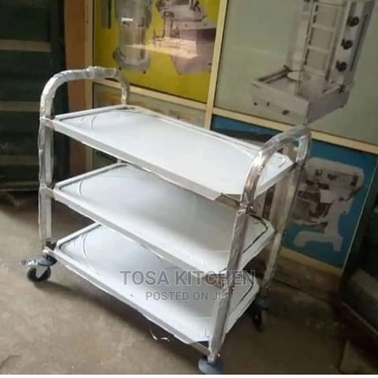 Food Trolley 3 Step