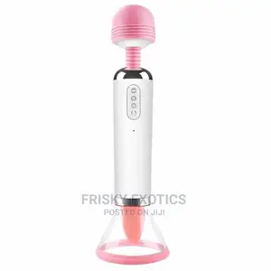 3in1 Vibrating Clitoral Suctioning Cup and Magic Wand