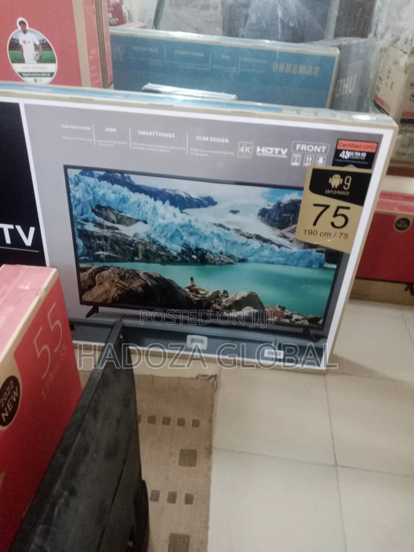 75 Inches Smart Tv Ith Browser and Youtube