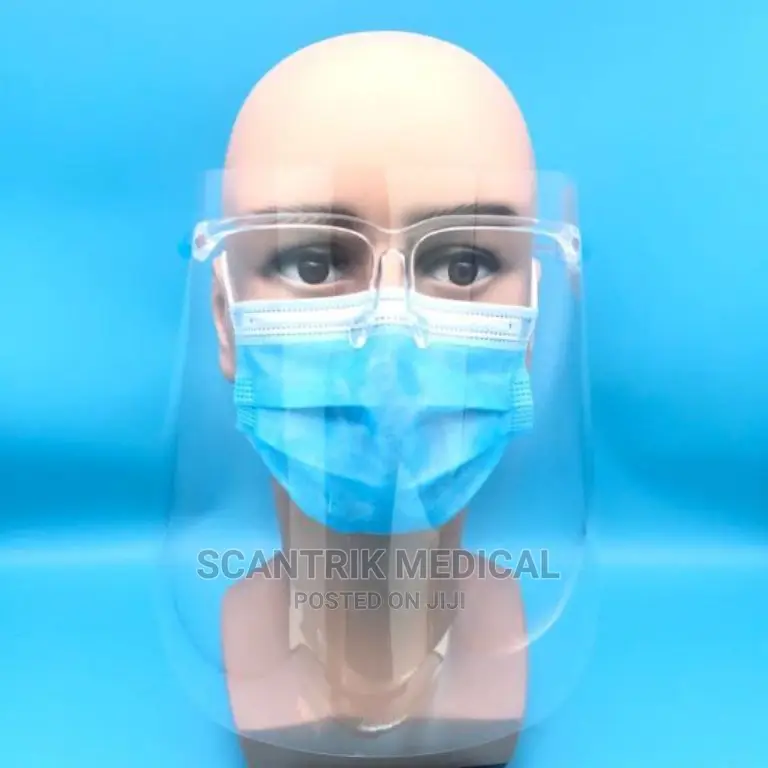 Protective Face Shield Visor Eye Glasses Reusable Transparen