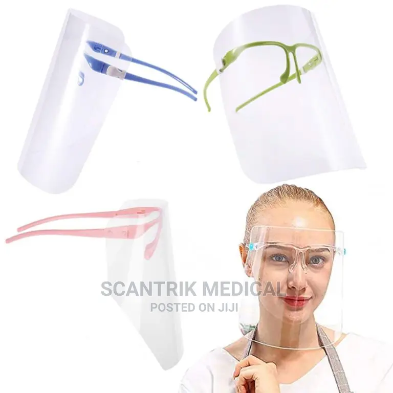 Eyeglass Frame Face Shield
