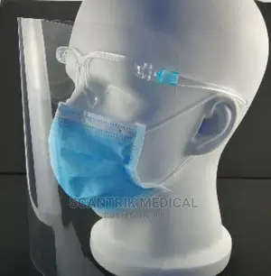 Protective Eyeglass Frame Face Shield