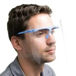 Face Shield Mask With Glasses Frame