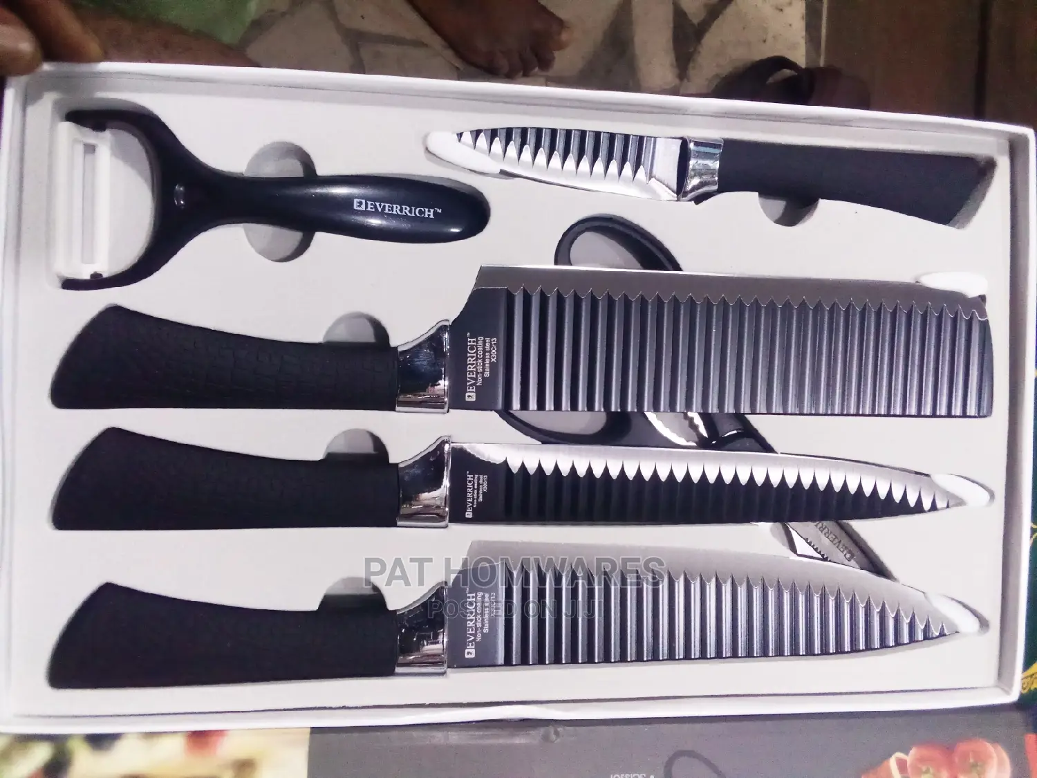 Everrich 6pcs Knife Set Comparises