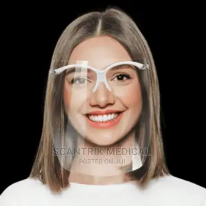 Face Shield Mask With Glasses Frame Safety Face Shield