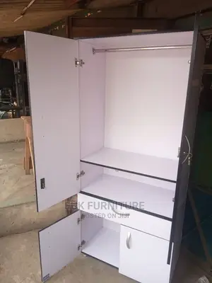Unique 32 Inches by 6 White Wardrobe