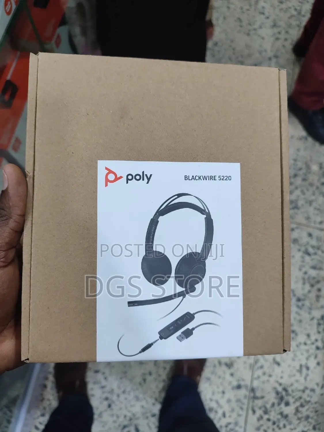 Plantronics Poly Blackwire 5220 Wired Headphone