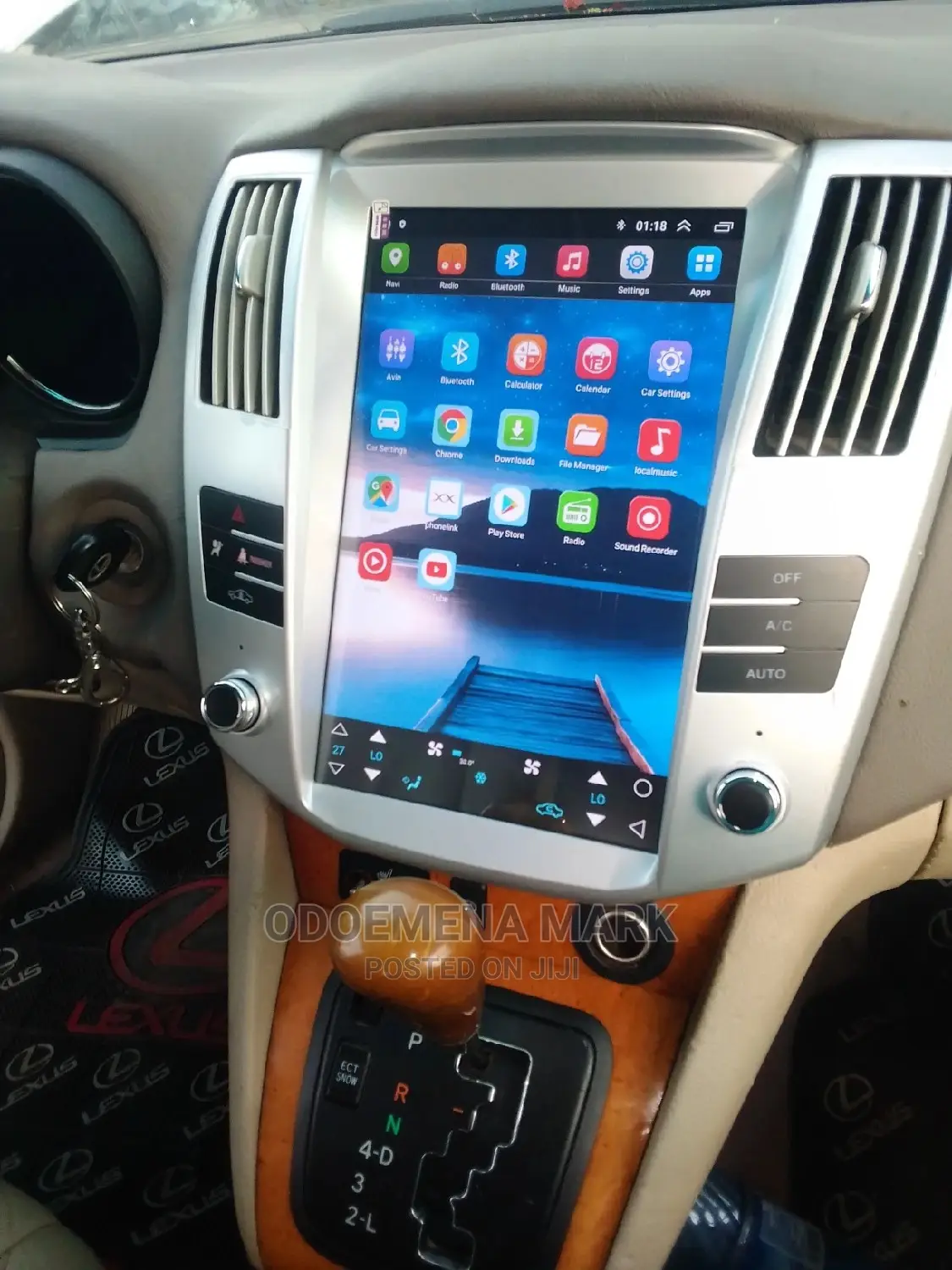 Rx 330/Lexus Android Navigation System Camera With Headrest