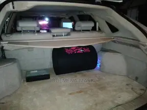 Car Woofer Speaker With Headrest DVD Player