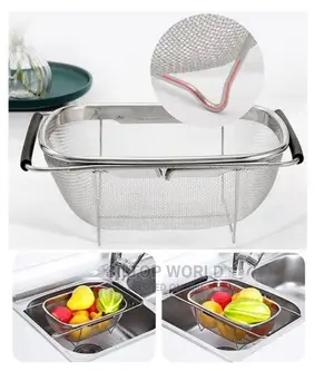 Expandable Stainless Steel Sieve