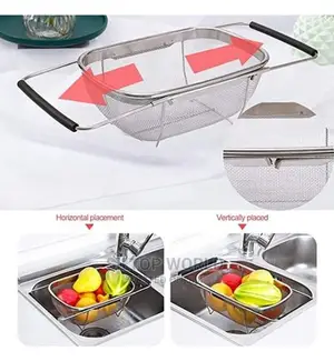 Expandable Stainless Steel Sieve