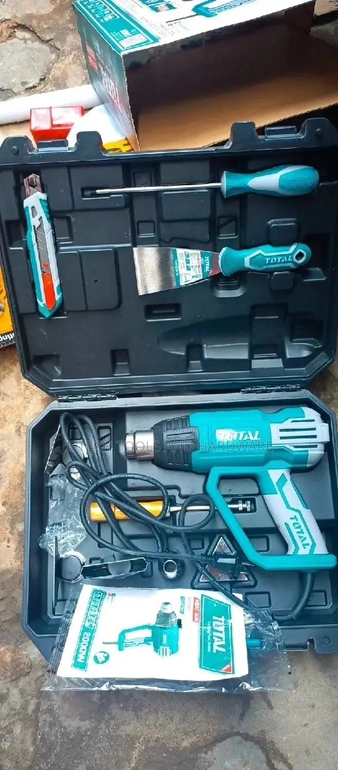 Total Heat Gun With Temperature LCD Display - 2000W