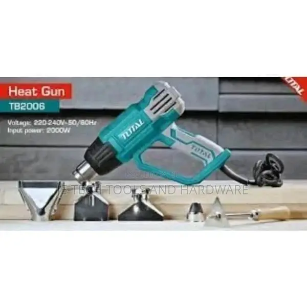 Total Heat Gun With Temperature LCD Display - 2000W