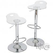 Acrylic /Stainless Rolling Chair