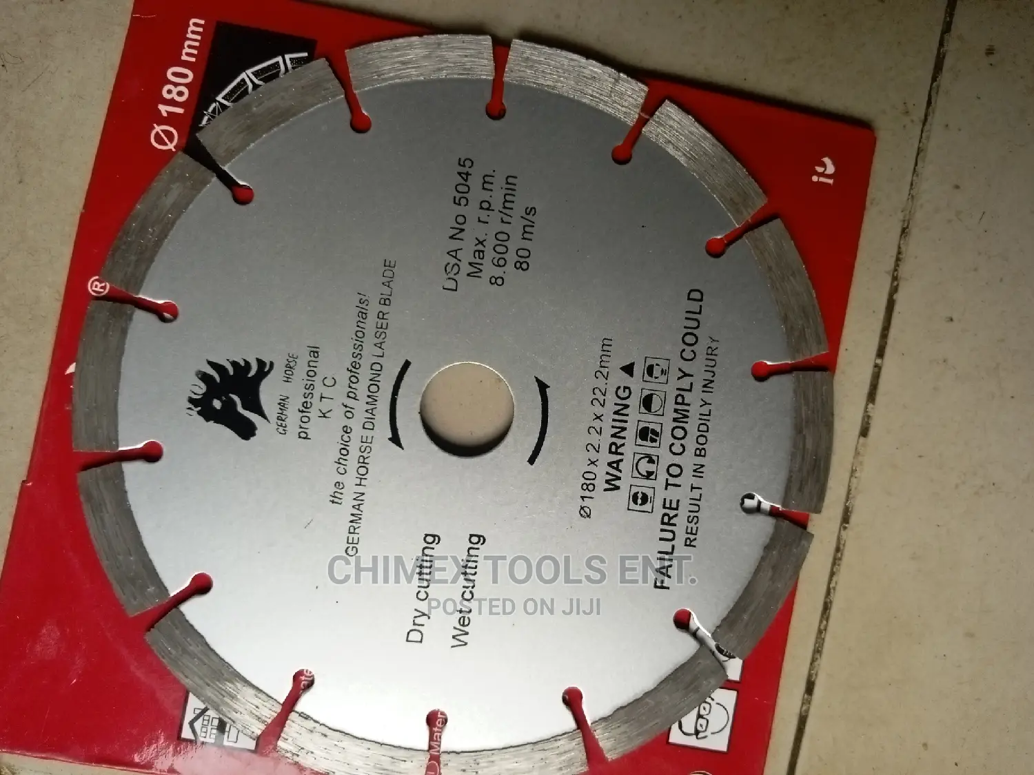 Cutting Disco 7 Inches Power Hose Disco