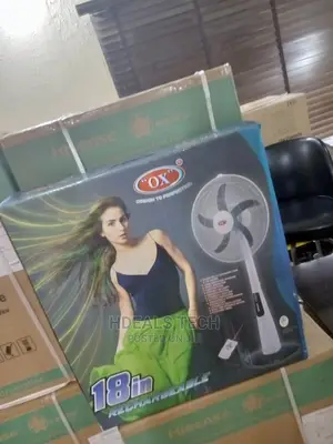Ox 18 Inches Rechargeable Standing Fan