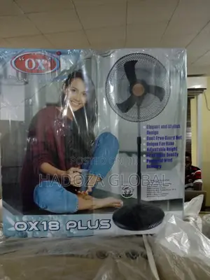 OX Standing Fan 18'' Inch Non-Rechargeable