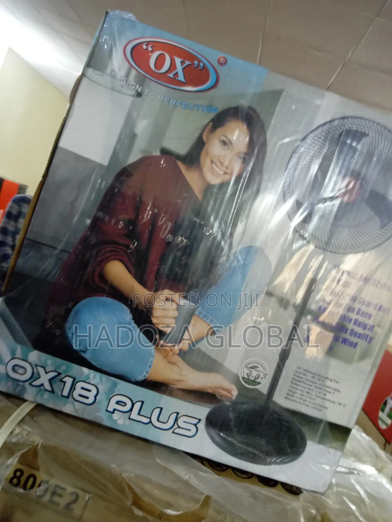 18'' Inch OX Non Rechargeable Fan
