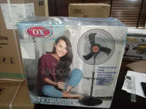 18'' OX Inch Non- Rechargeable Standing Fan