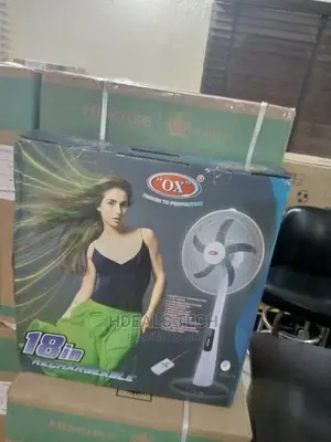 Rechargeable Ox Standing Fan