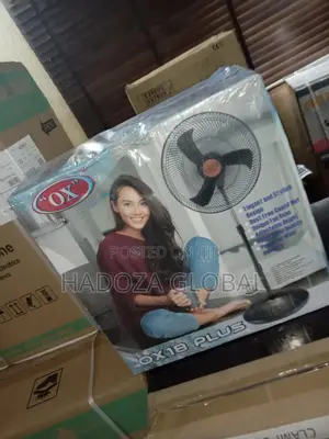 Ox 18'' Inch Non-Rechargeable Standing Fan