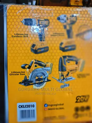 Lithium-Ion Cordless 4pcs Combo Kit