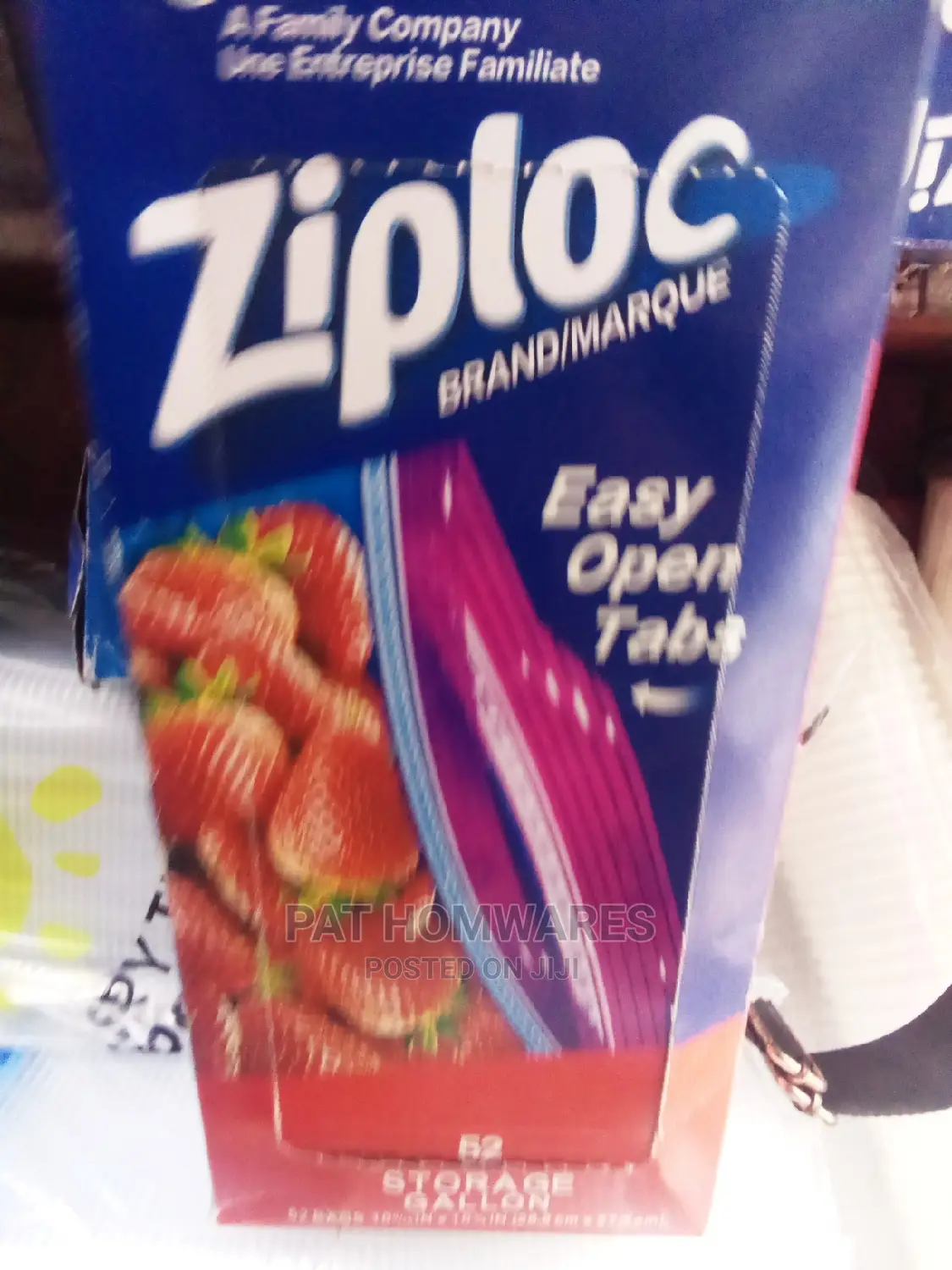 Ziploc Freezer Quart 54 Count