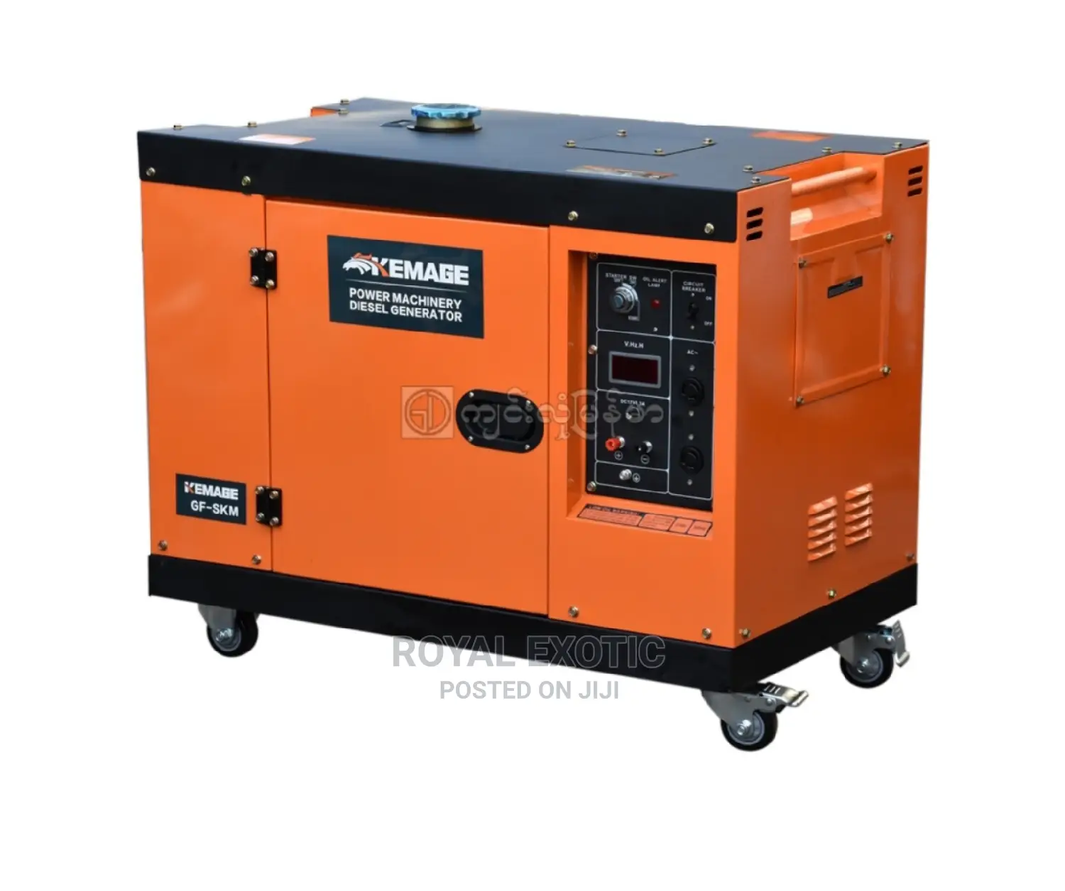7.5kva Original Kemage Diesel Sound Proof Generator Key