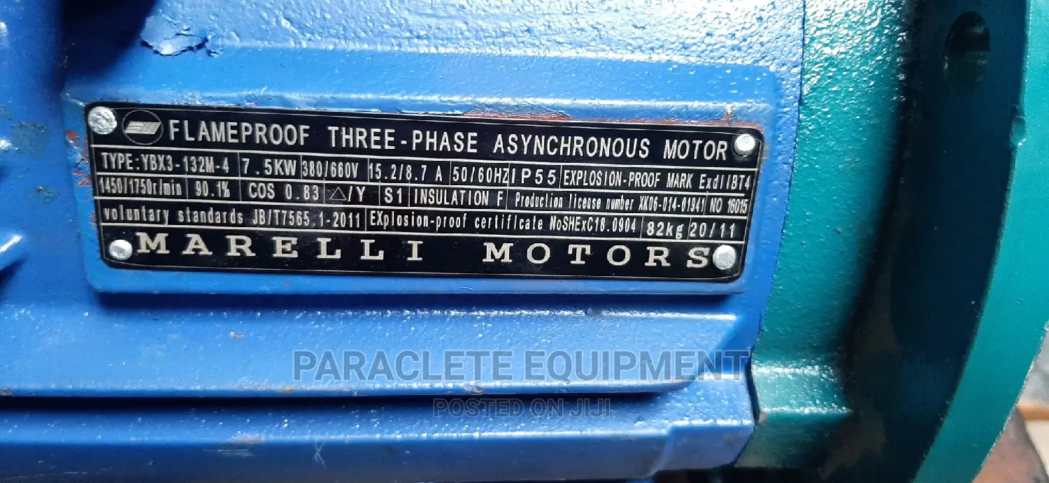 Flame Proof Flanged Electric Motor