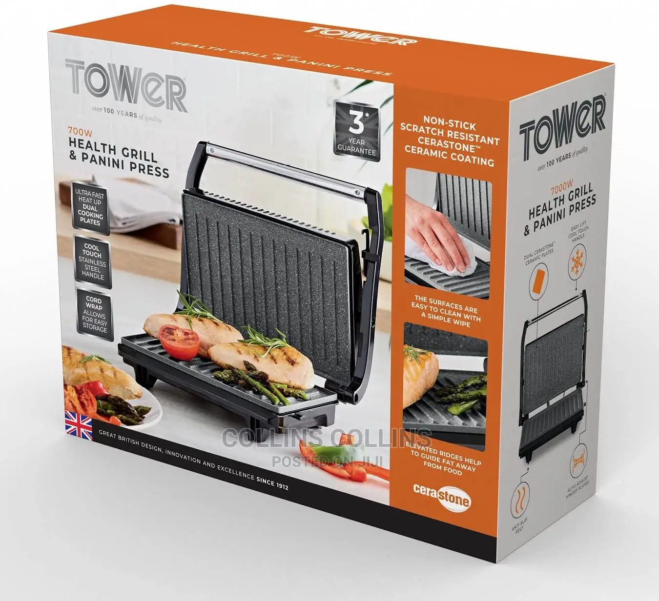 Tower Health Grill and Panini Press