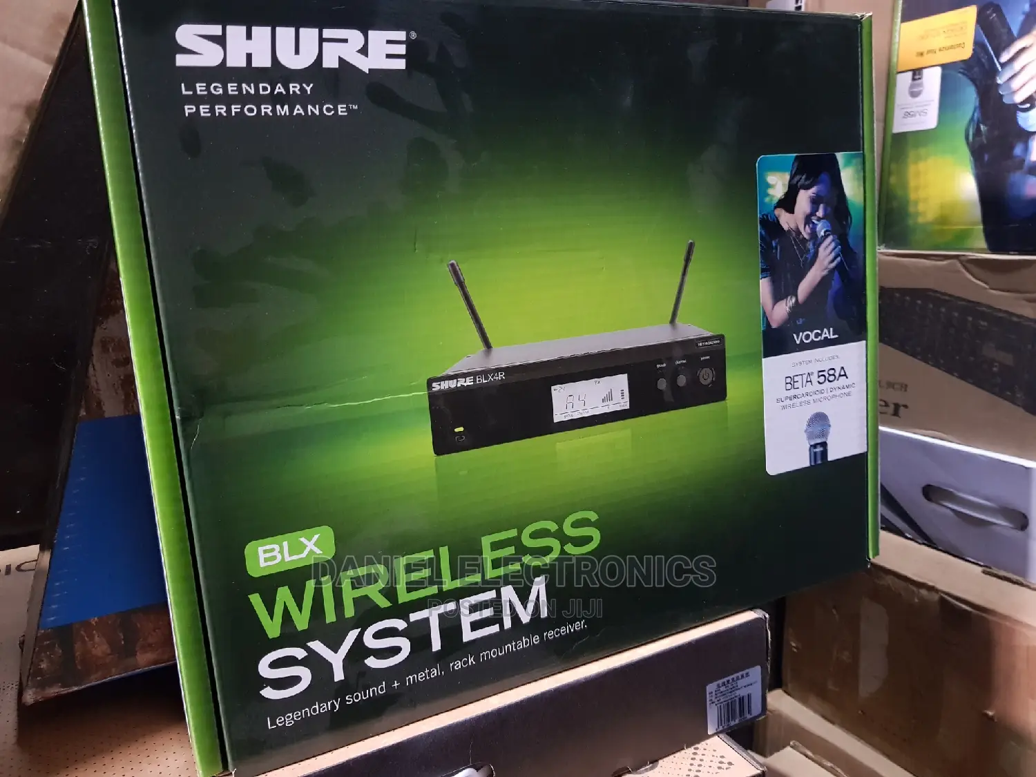 Shure Blx4r Beta 58a Wireless Microphone
