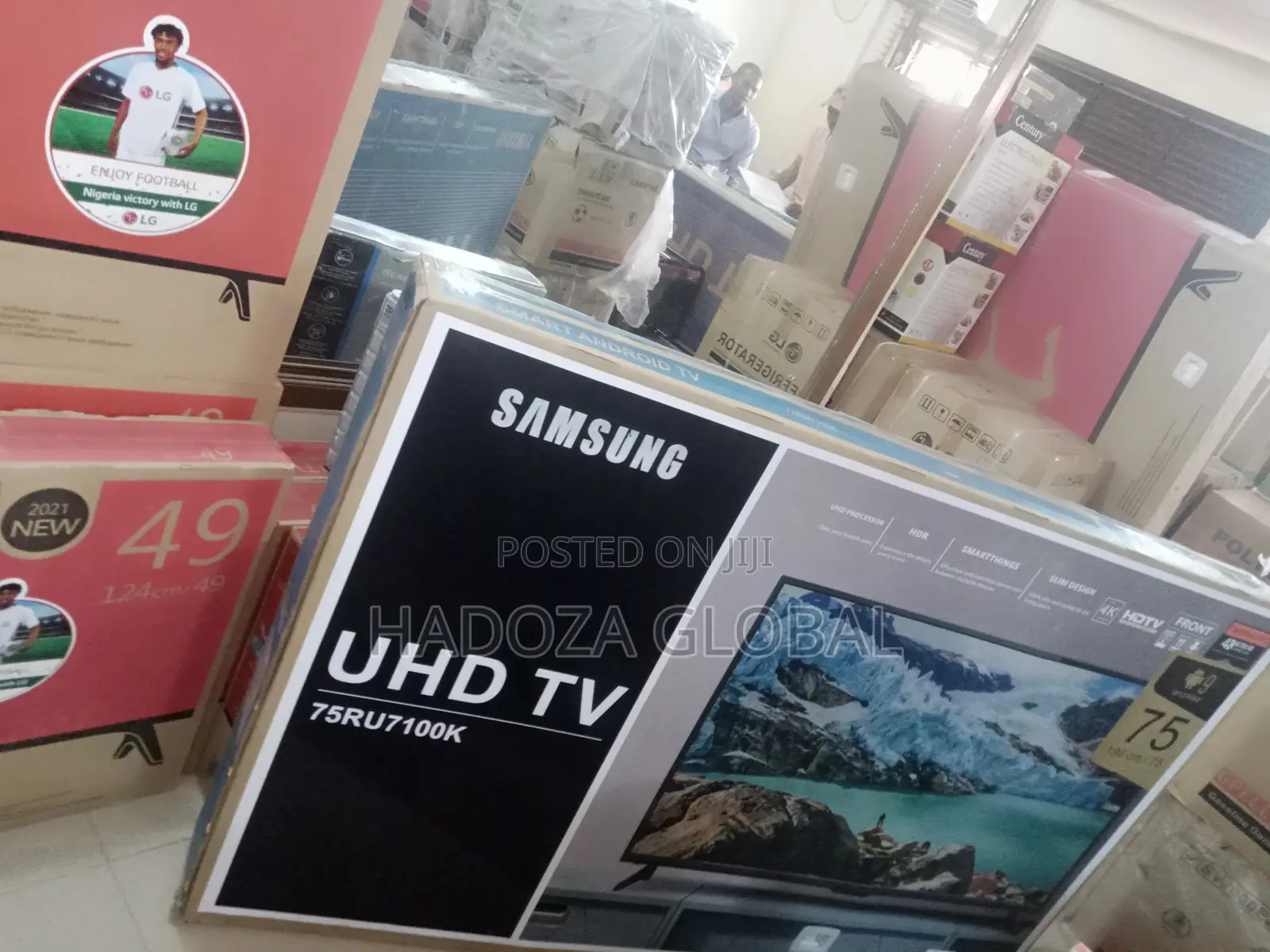 Samsung 75 Smart Tv Using Wireless Netflix Youtube and Usb