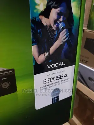 Shure Blx4r Beta 58a Wireless Microphone