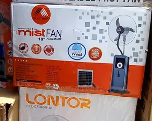 Andrakk 18" REACHARGEABLE MIST With Remote Control +USB