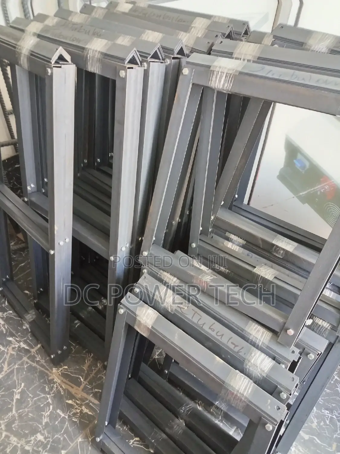 Tubular Battery Rack for 4 Units