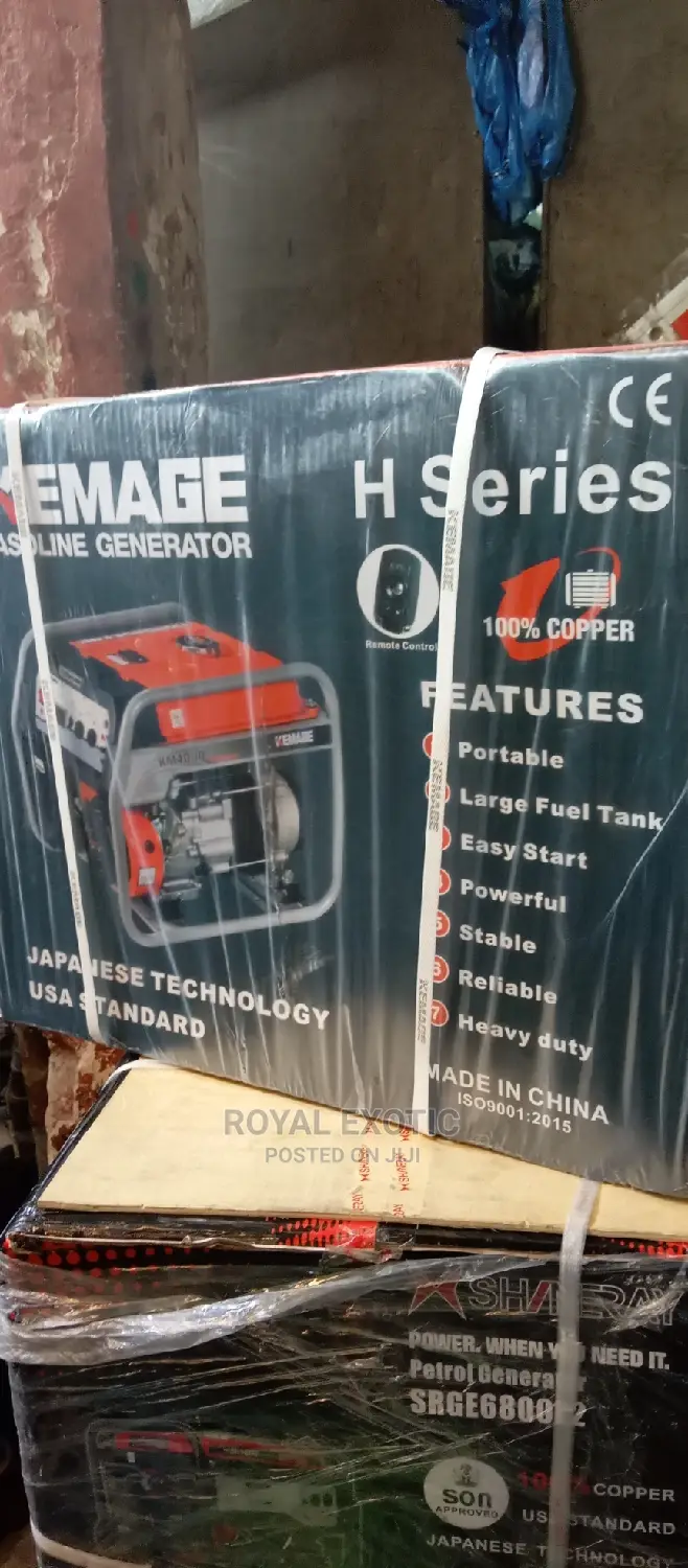 5.5kva Original Kemage Generator With Key Starter and Remote