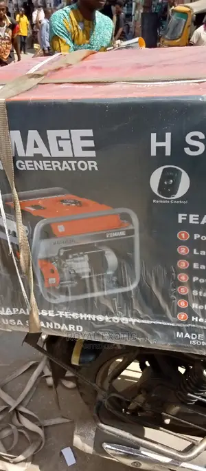 5.5kva Original Kemage Generator With Key Starter and Remote