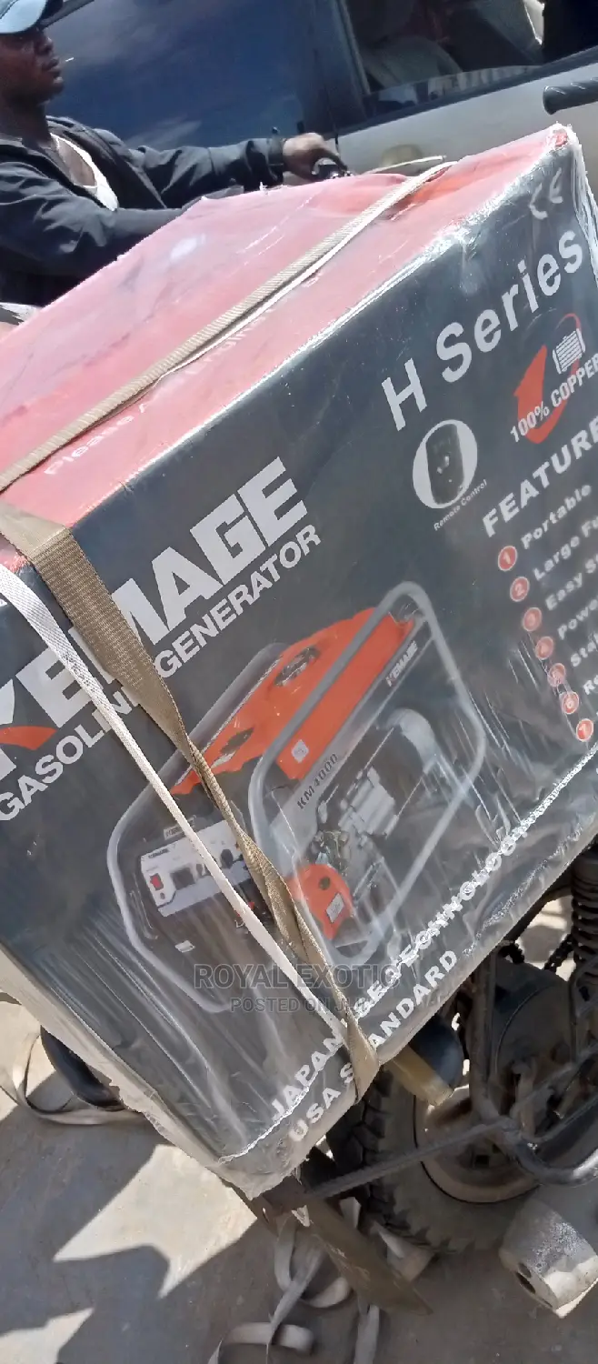 5.5kva Original Kemage Generator With Key Starter and Remote