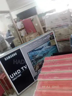 Samsung 75 Smart Tv With Play Store and Wireless Connection