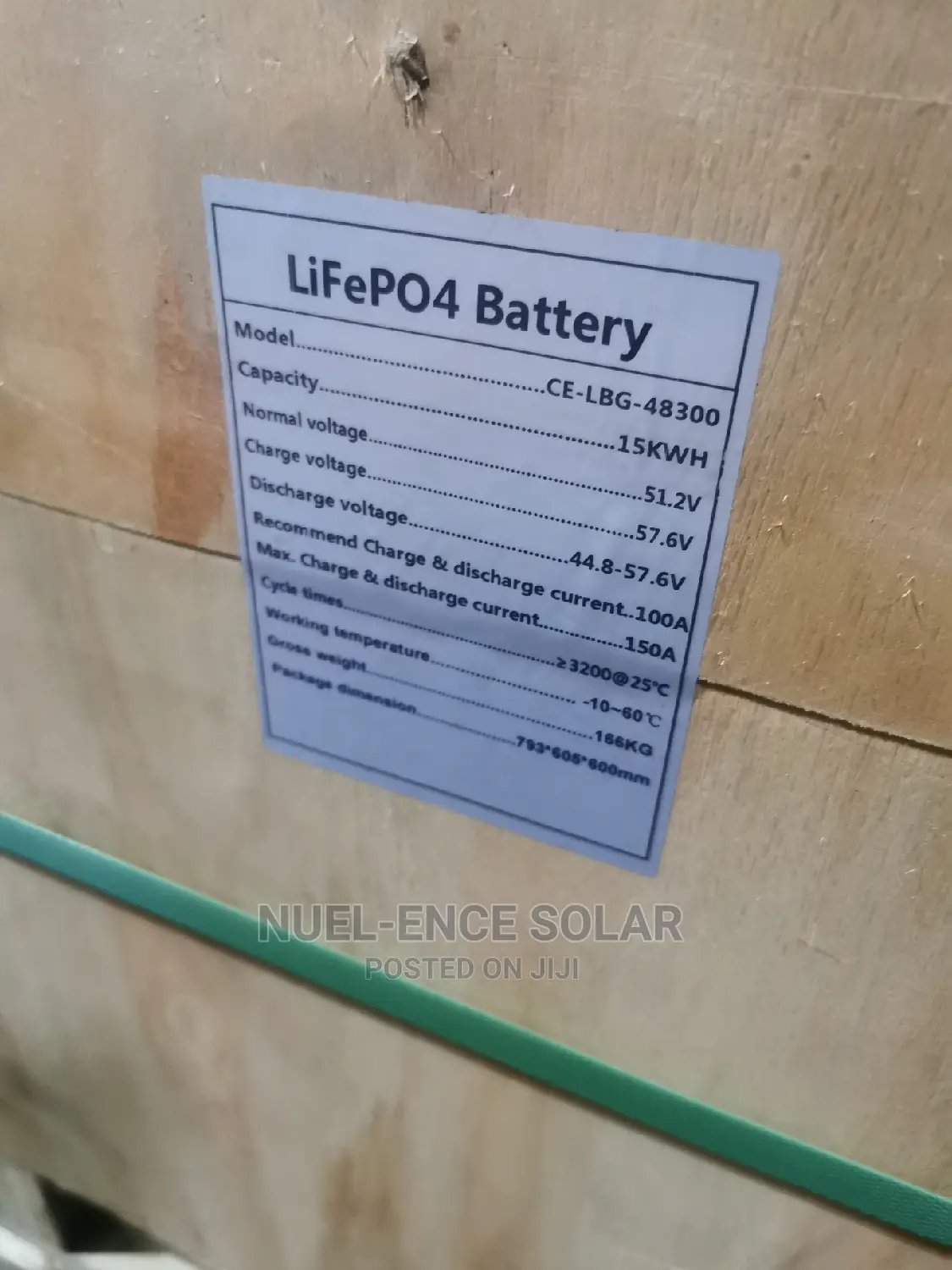 15kwh 48v Chevron Lithium Battery