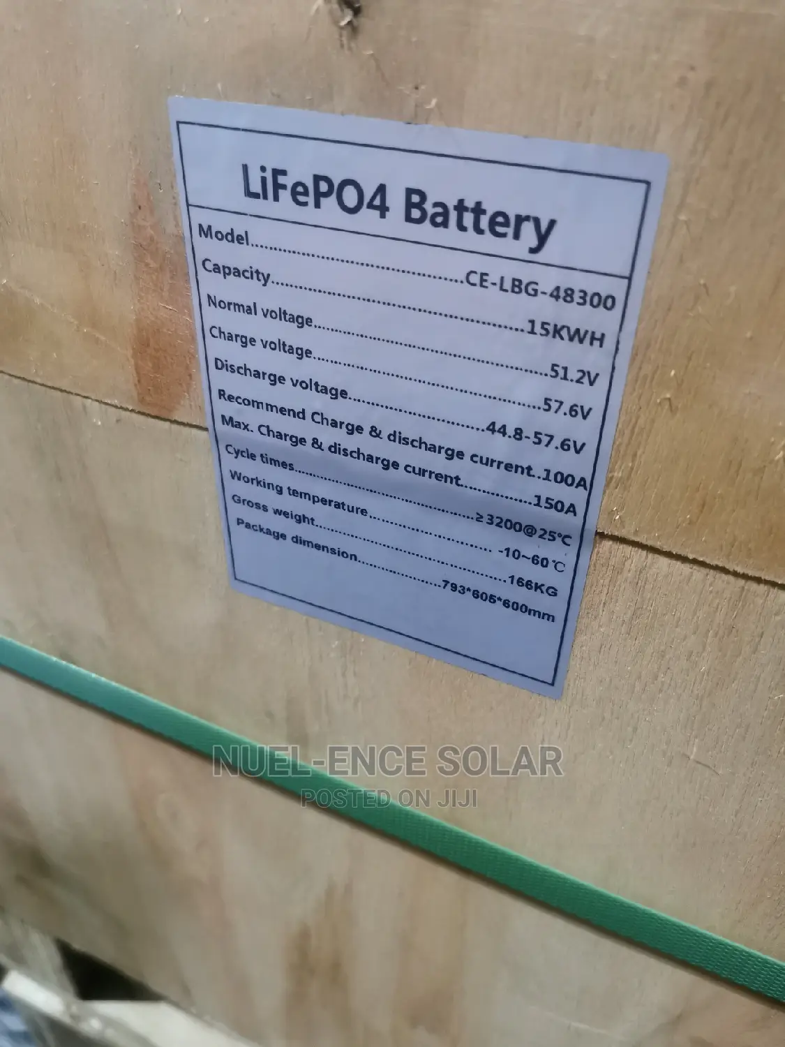 15kwh 48v Chevron Lithium Battery