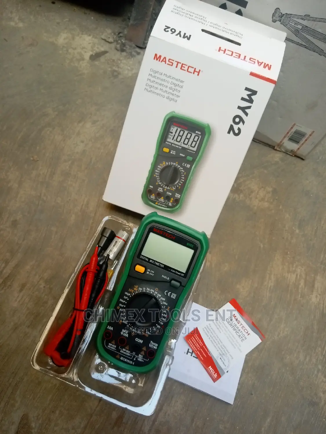 Digital Multimeter Mastech My 62