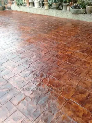 Tiled Concrete Stamping Floor