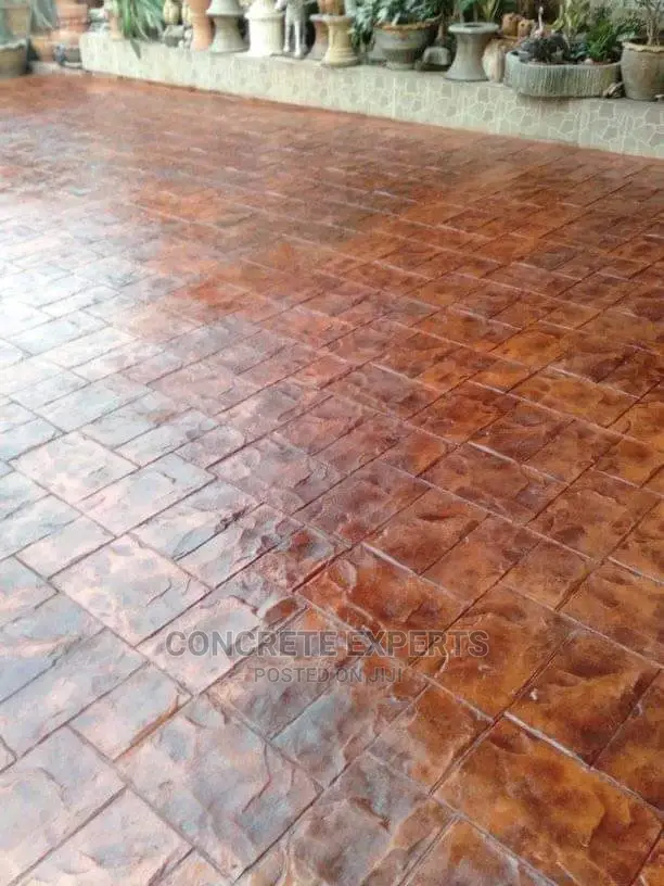 Tiled Concrete Stamping Floor