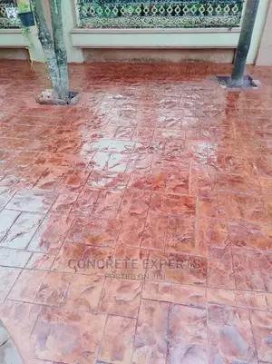 Tiled Concrete Stamping Floor