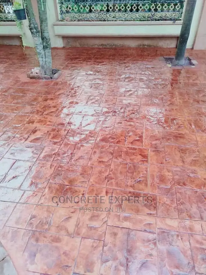 Tiled Concrete Stamping Floor