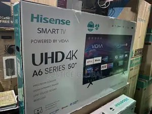 Hisense Smart Tv Powered By Vidaa Uhd4k A6 Series 50"