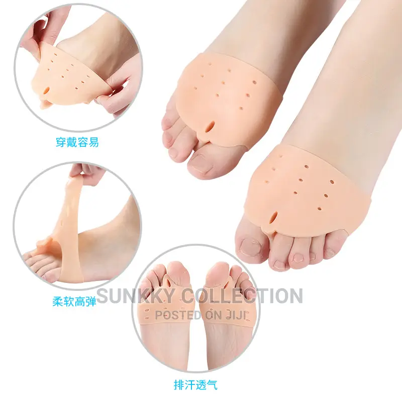 Silicone Forefoot Protection Pad Valgus Corrector Toe Spacer