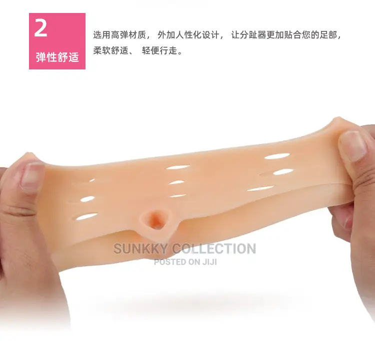 Silicone Forefoot Protection Pad Valgus Corrector Toe Spacer